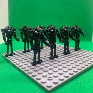 Star Wars b2 super battle droid mini figure x8